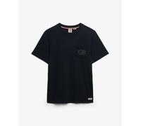 Superdry Tee Vintage Prep Relaxed Blu - Taglia M Abbigliamento Uomo T-shirts