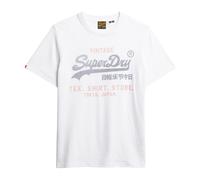 Superdry, ,Tops ,Uomo ,Bianco ,L VL Heritage Relaxed Tee