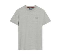 Superdry, ,Tops ,Uomo ,Grigio ,XL T-shirt Ricamata con Logo Vintage
