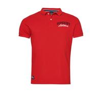 Superdry, ,Tops ,Uomo ,Rosso ,S Polo Vintage
