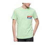 Superdry, ,Tops ,Uomo ,Verde ,L Magliette a righe Cali
