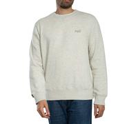 Superdry Essential Logo Sweatshirt Beige XL Uomo