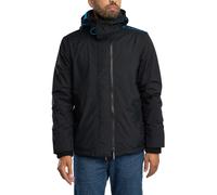 Superdry Uomo Giacca A Vento Artica Con Cappuccio E Cerniera A Scomparsa, Black/Super Denby, XL
