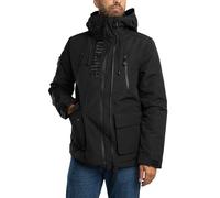 Superdry Uomo Giacca antivento Ultimate EMB, Nero