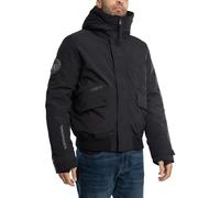 Superdry Uomo Giubbotto bomber imbottito City, Nero
