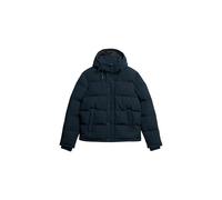 Superdry Uomo Giubbotto Imbottito Corto Everest, Eclipse Navy, S