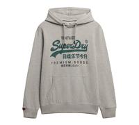Superdry Uomo Hoodie - VI Duo Classic Con Cappuccio, Logo, Monocromatico