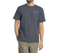 Superdry Uomo Maglietta con logo Core City, Grigio