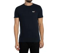 Superdry Uomo Maglietta Essential Contrast EMB, Blu