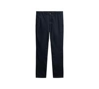 Superdry Uomo Pantaloni Chino Internazionali, Eclipse Navy, 32W x 32L