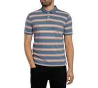 Superdry Vintage Stripe Jersey Short Sleeve Polo Blu L Uomo