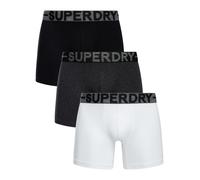 Superdry M3110476a Boxers 3 Units Bianco,Nero M Uomo
