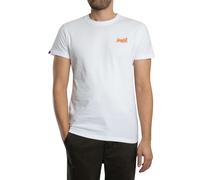 Superdry T-shirt Uomo Colore Bianco/arancio S