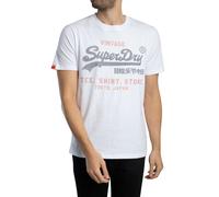 Superdry Vl Heritage Relaxed Short Sleeve T-shirt Bianco M Uomo