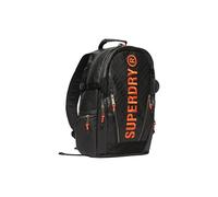 Superdry Uomo Zaino Tarp AOP, Black, One Size