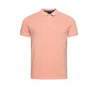 Superdry Vint Destroy Polo, Antique Peach, M Uomo