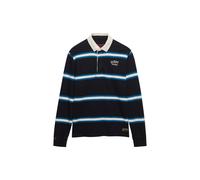 Superdry Vintage Athletic Stripe Rugby Felpa Regular Uomo Con Logo