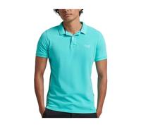 Superdry - Vintage Destroyed Polo Shirt - - Tops - Uomo - Blu - S