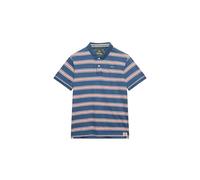Superdry Vintage Jersey Polo, Retro Blue Stripe, XL Uomo