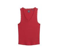 Superdry Vintage Lace Trim Vest T8-Maglia, Donna-Cappotto, 46-48