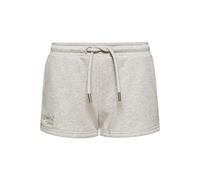 Superdry Vintage Logo EMB Jersey Short, Pantaloncini da Donna, Glacier Grey Marl, S