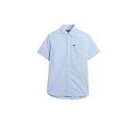 Superdry Vintage Oxford S/S Shirt M4010623A Classic Blue S Uomo, Blu Classico, S