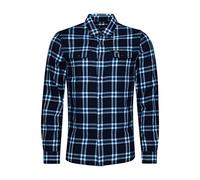Superdry Vintage TRAILSMAN Shirt Camicia, Allacciatura a Bottoni, Rinse Indigo Check, M Uomo