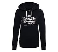 Superdry VL Boho Sparkle Hood BB Felpa con Cappuccio Donna