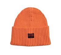Superdry Workwear Knitted Beanie Hat Cappellino da Baseball, Arancione (Jaffa Orange), Taglia Unica Donna