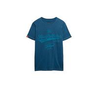 Superdry Workwear Washed Relaxed Short Sleeve T-shirt Blu S Uomo