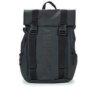 Superdry Zaini Tarp Roll Top Rucksack in Nero Unica