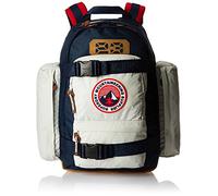 Superdry Zaino Portland Backpack - colore Bianco/Blue Navy