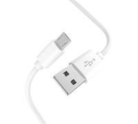 Superer Cavo di ricarica micro USB, bianco, adatto per Bose SoundLink Color 2, Mini II, Revolve I +II Plus, altoparlante Bluetooth, 1,5 m, cavo dati, cavo di alimentazione