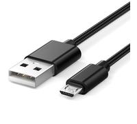 Superer Cavo di ricarica micro USB da 1,5 m adatto per Sony PS4 | Adatto per PlayStation 4, PS4 Pro, PS4-Slim, adatto per controller Xbox One S/X, cavo di ricarica rapida - Cavo intrecciato