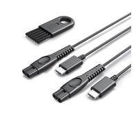 Superer Cavo di ricarica USB-C da 5 V adatto per Philips Norelco One Blade 360 modello QP2724 QP2834 QP1924 QP4631 QP6542 QP4530, MG7910 MG5910 MG9510 MG9525, per cavo rasoio elettrico Phillips