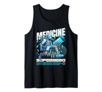 Supereroe della Medicina fantascientifica in Un Mondo di germi Canotta