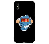 Supereroe di nome sciita per ragazzi chiamati sciiti Custodia per iPhone XS Max