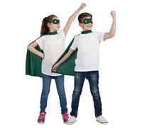 Supereroe Mantella & Maschera Bambini Libro Giorno Costume Kit