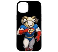 Supereroe Ram Sheep Custodia per iPhone 15 Plus