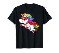 Supereroe Unicorno Divertente Magico Sarcasmo Creatura Mitica Maglietta