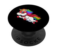 Supereroe Unicorno Divertente Magico Sarcasmo Creatura Mitica PopSockets PopGrip Adesivo