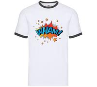 Supereroe Wham Word Art - Uomo Suoneria - Comic Hero Pop Grafico Nuova Heroes