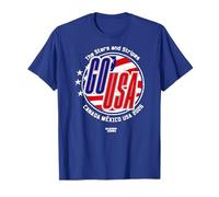 Superfan - Go USA Soccer Design a Stelle e Strisce Maglietta