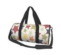 Superficie colorata stella, Borsone da viaggio di grande capacità Borsa rotonda Borsa da viaggio sportiva Borsa da viaggio Borsa da fitness