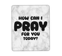 Superficie Liscia Tampone per Mouse, How Can I Pray for You Today Tappetino per Il Mouse antisfilacciamento Gaming Mousepad per Ufficio Laptop Casa