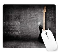 Superficie Liscia Tappetino per Il Mouse Electric Guitar Pattern Gaming Mousepad Tappeto Mouse 25x30cm per PC,Laptop,Notebook