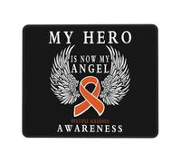 Superficie Liscia Tappetino per Il Mouse, Fight Against Ms Awareness Multiple Sclerosis, Lavabile Tappetino per Mouse, Gaming Mousepad, 25X30cm, Ufficio, Laptop, PC