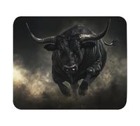 Superficie Liscia Tappetino per Il Mouse Large Black Bull Gaming Mousepad Tappetino per Mouse 25x30cm per Ufficio,Computer,PC