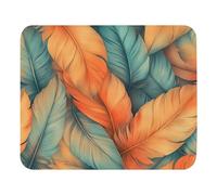Superficie Liscia Tappetino per Il Mouse Large Soft Feathers Pattern Gaming Mousepad Tampone per Mouse 25x30cm per Laptop,PC,Ufficio