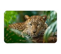 Superficie Liscia Tappetino per Il Mouse, Leopard Resting On A Branch, antisfilacciamento Tampone per Mouse, Mousepads, 25X30cm, Casa, PC, Notebook